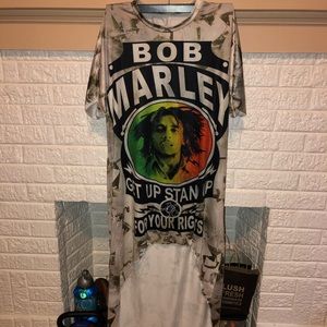 Bob Marley Long T-shirt dress